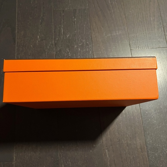 Hermes medium empty box case decoration storage orange - Picture 3 of 8